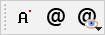 Toolbar "Text"