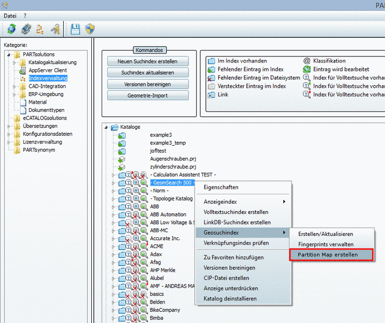 "Platzierung Ebene/Achse" aktiviert