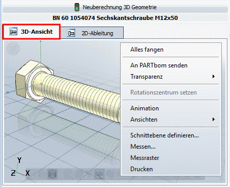 Zu vermeidende Größe: Filter an