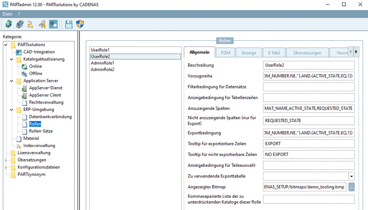 Kategorie "Rollen-Sätze"