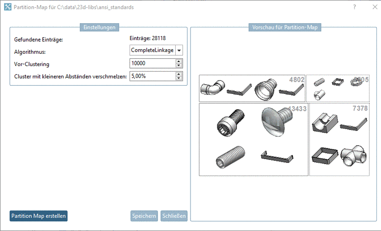 Partition Map erstellen