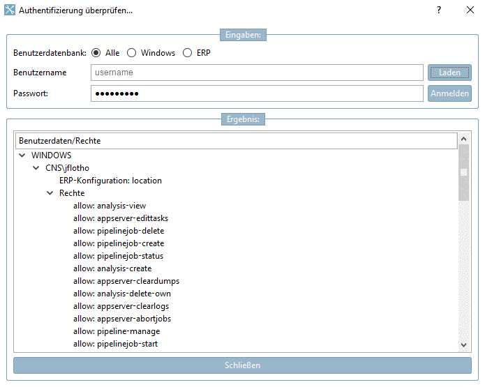 Authentifizierung überprüfen...