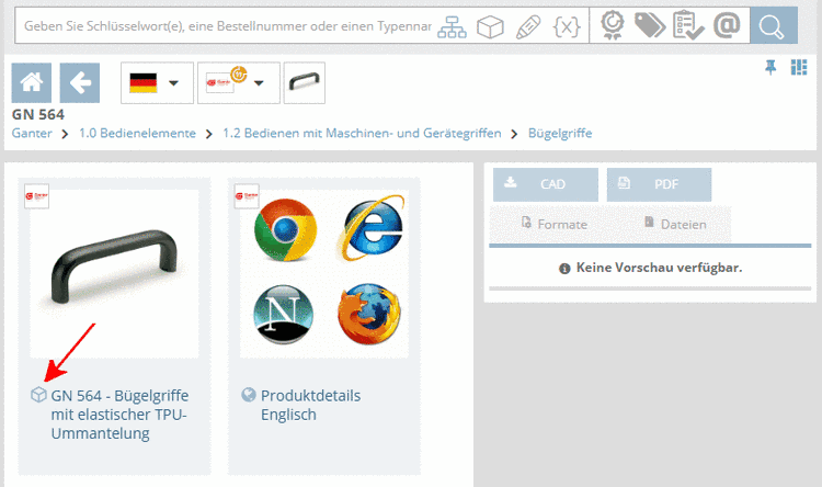 Produktebene erreicht