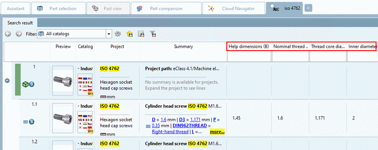 Variablenbeschreibung vorne - Variable danach