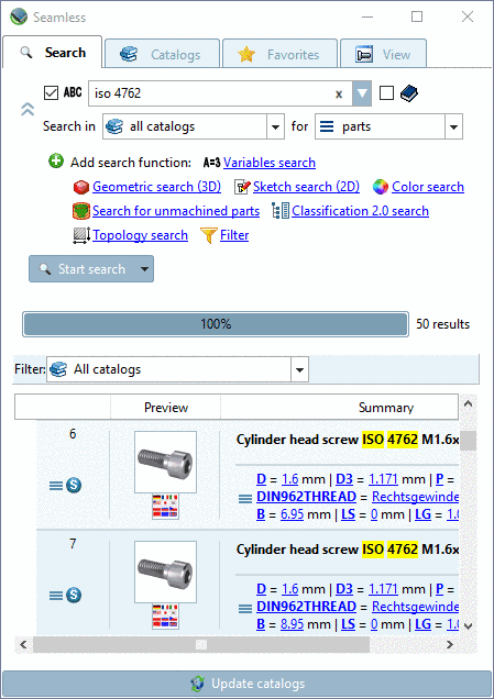 Icons plus Beschriftung (No)