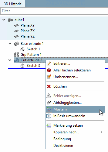 Gruppe auflösen [Dissolve group]