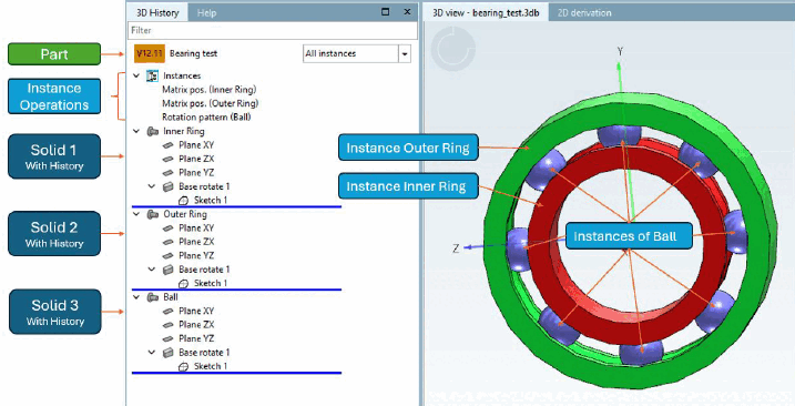 Multi Solid im PARTdesigner