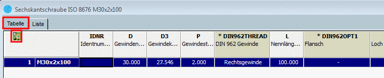 Synonymsuche in PARTdataManager aktiviert