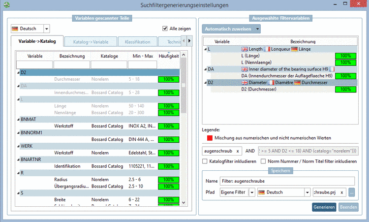 Die Kolbenstange wurde aus dem Zylinder herausgefahren, wobei sie nur die User-Baugruppe modifiziert.