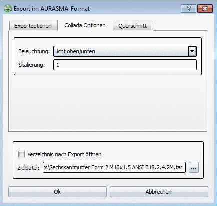 Export-Format: QR Code