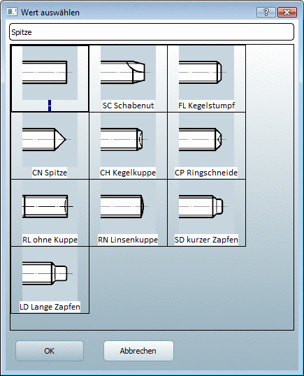 Registerseite "Protokoll"