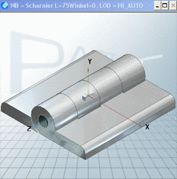 Assembly-Tabellen-Projekt / Scharnier