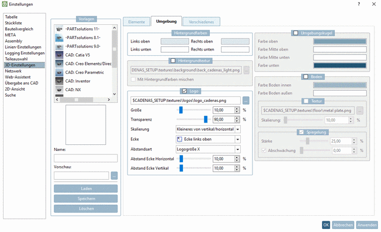 Basis Verlauf erstellen