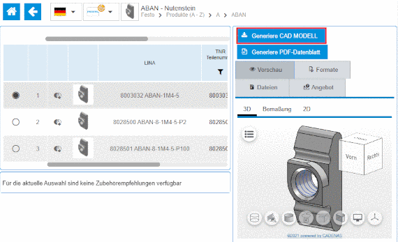 Beispiel Supplier-Portal