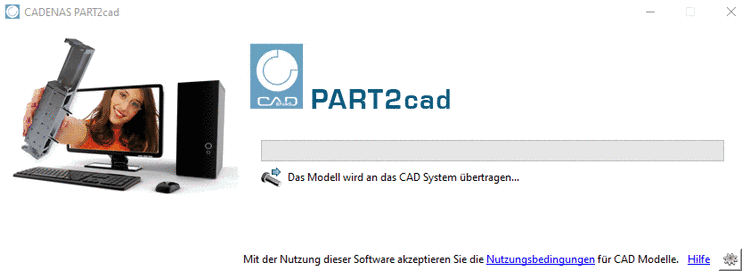 Modell wird übertragen