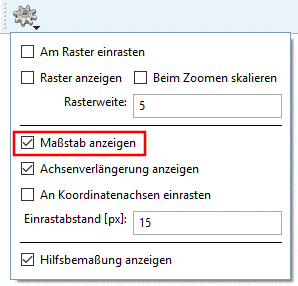 Registerseite "Allgemein"