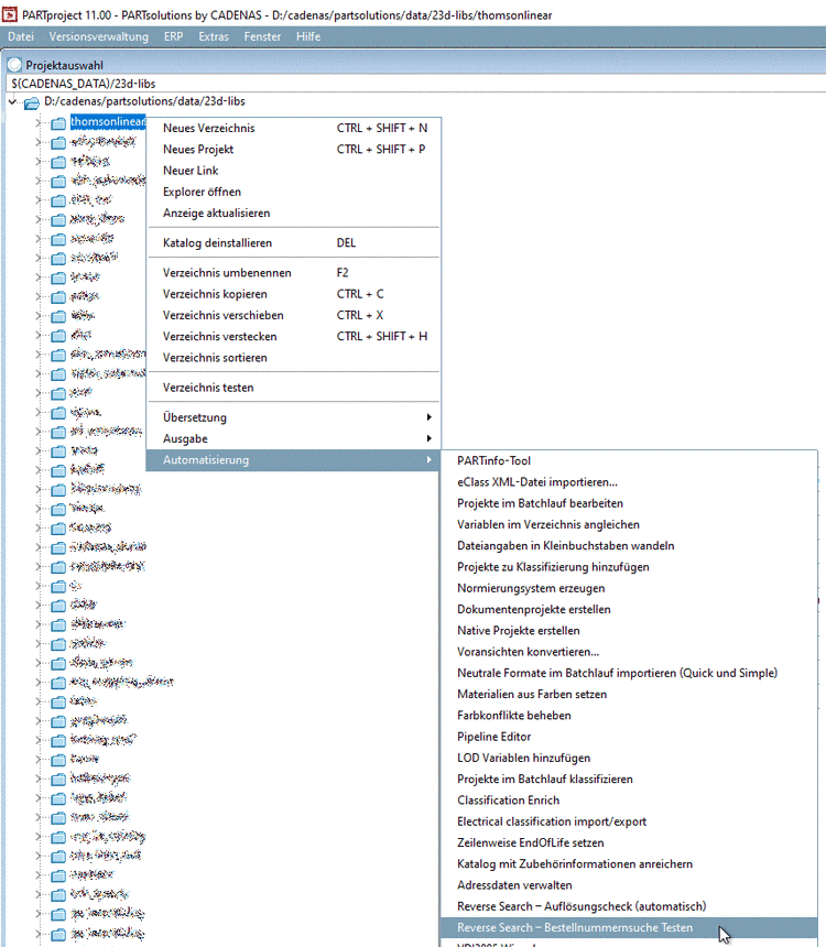 Tabellen im Batchlauf bearbeiten