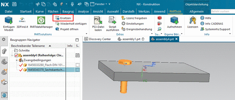 Abb. beispielhaft aus NX (im Prinzip in allen CADs identisch)
