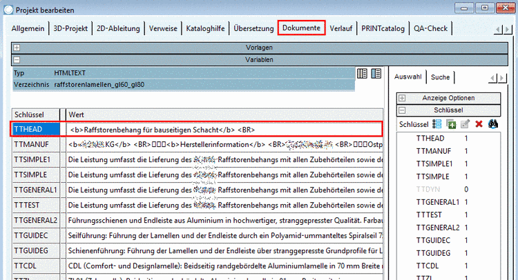 Dialogfenster "Attribute Classification"