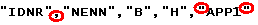Beispiel mit Komma als Trennzeichen [Separator] und Anführungszeichen als Texterkennungszeichen [Sign of text identification]