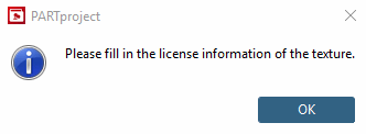 Lizenzinformationen ausfüllen