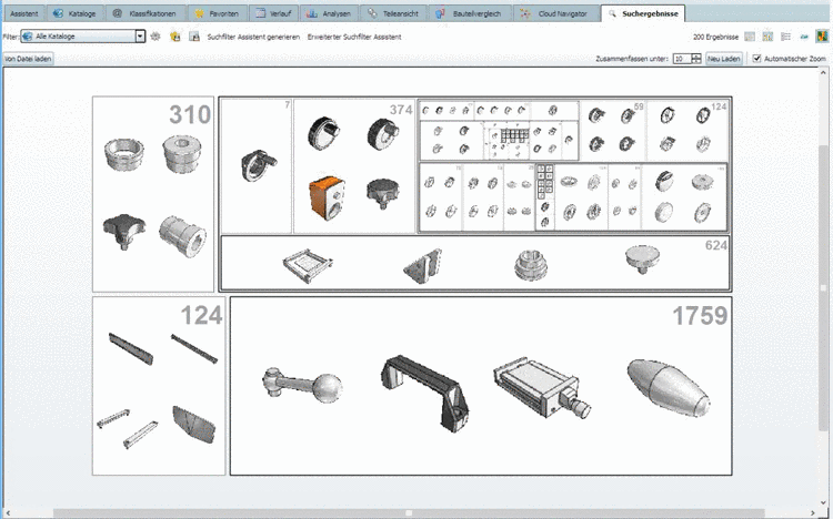 Anfügepunkt auswählen - Dialog