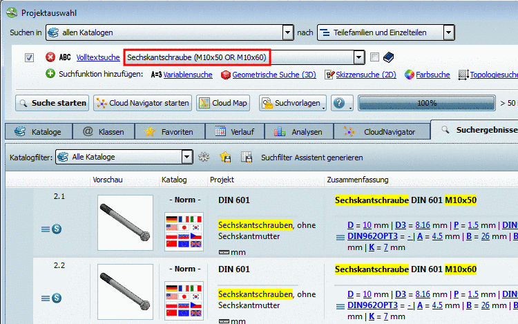 Es werden nur Komponenten gefunden, die exakt diesem Suchbegriff genügen. (Alle Suchbegriffe erzielen Treffer in der Projektdatei.)