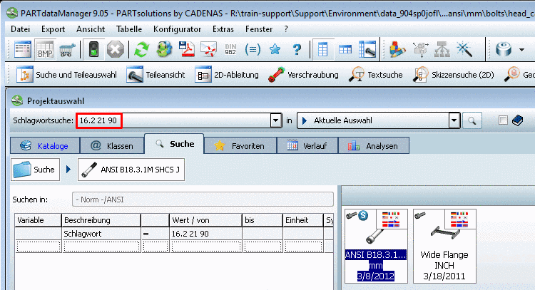 Linien + schattierte Darstellung