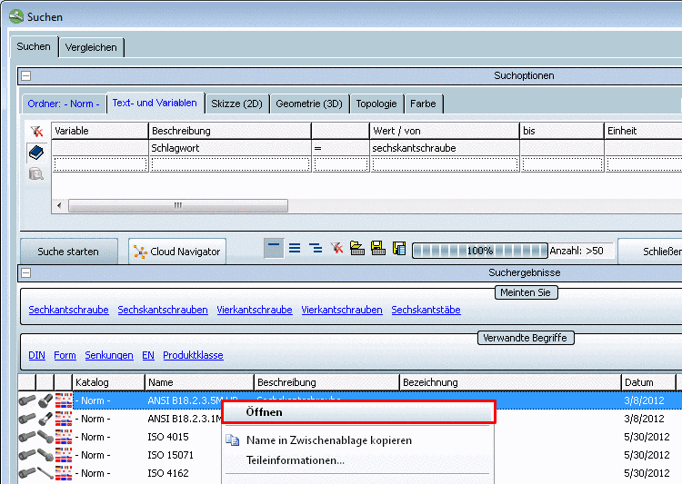 Example: Material in text form
