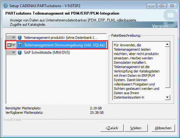 PARTsolutions Teilemanagement mit PDM/ERP/PLM-Integration