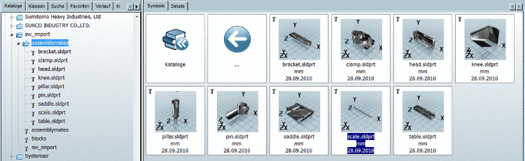 Beispiel: Ablagepfad: relativ zu 23d libs