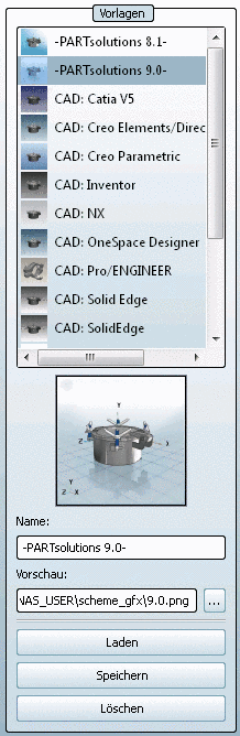 Elemente Registerseite