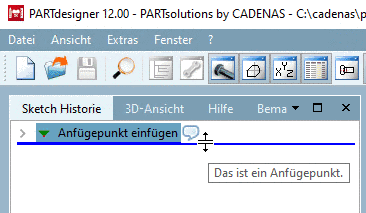 Registerseite "Protokoll"