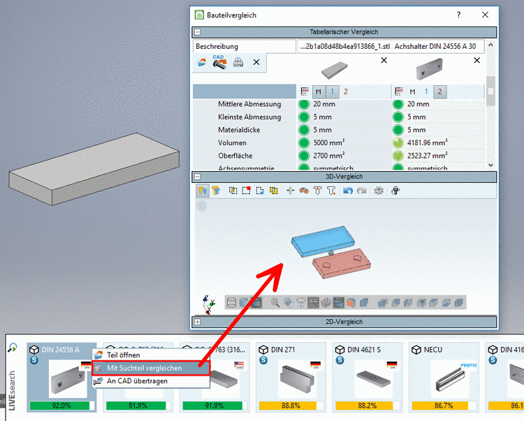 Materialdialog unter PARTadmin -> Kategorie -> PARTsolutions -> Material