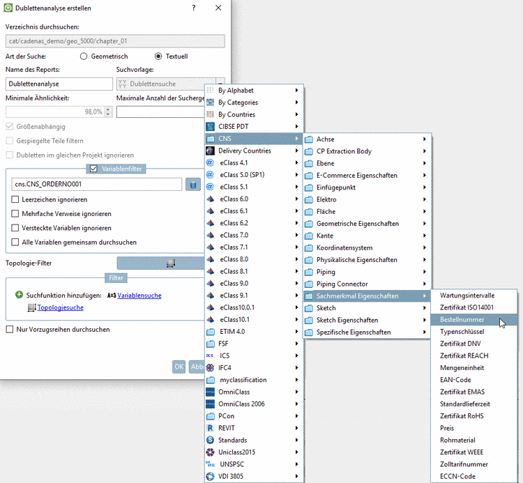 "TextBesideIcon" beispielhaft anhand der "Standard" Toolbar