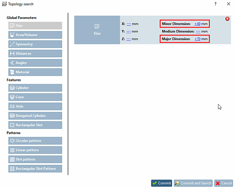Hinzufügen topologischer Eigenschaft
