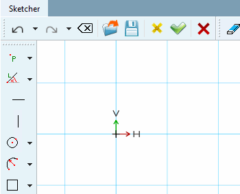 Achsenverlängerung [Axis extension] off