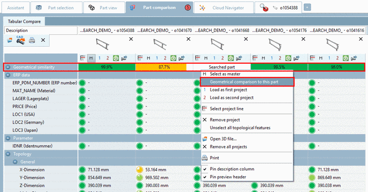 Example: Current directory (Screws)