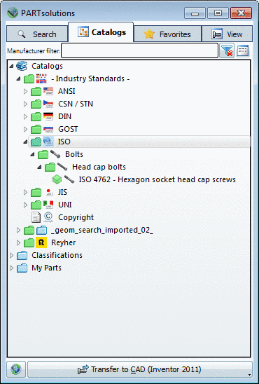 With click on the "Display filtered tree" button the red directories are hidden.