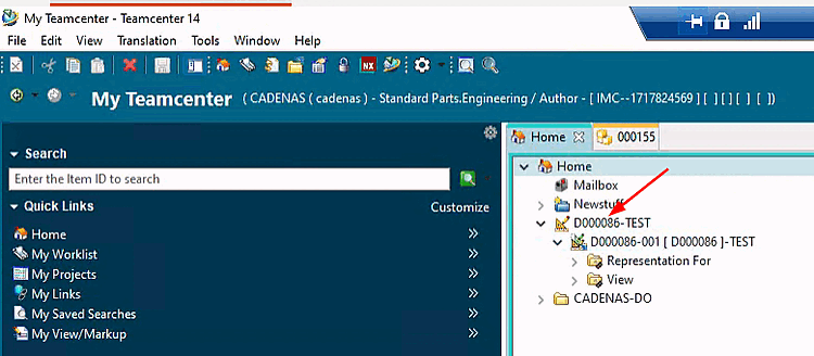 ID in Teamcenter