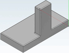 Rounded edges - Back view