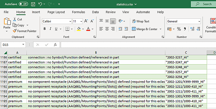 Example: ViolationsDescriptions