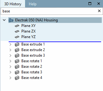 3D history [3D History] filtered with "base"