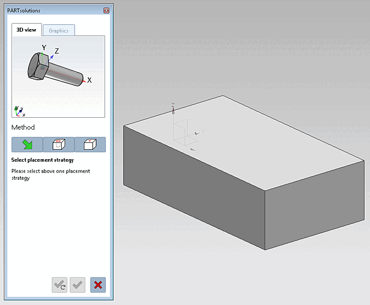 Use the buttons below to confirm the Placements are still inactive. By clicking on you can change the placement action abort.