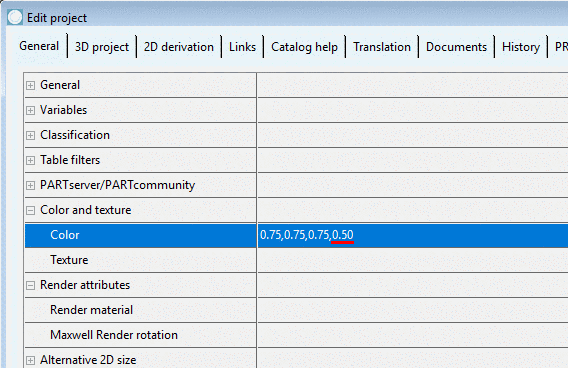 Color and texture -> Color