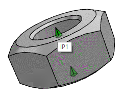 Example nut: "Direction" must be set on '0'