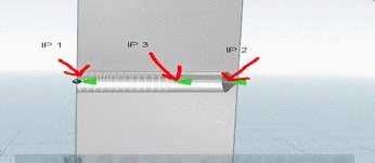 Blind hole with thread