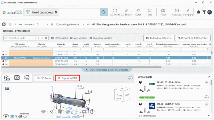 Export to CAD