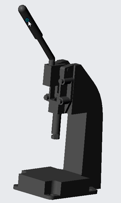 Assembly in Creo: Example Location 2