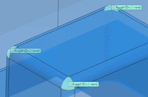 Partial sphere - Orientation: Outside